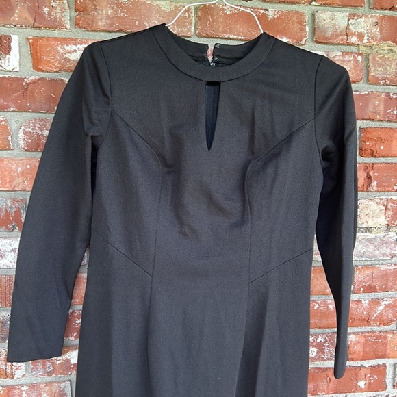 Vintage black long sleeve maxi dress size ****S/M - Picture 2 of 5